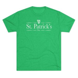 St. Patrick's Day Shamrock Logo T-Shirt | Irish Holiday Tee