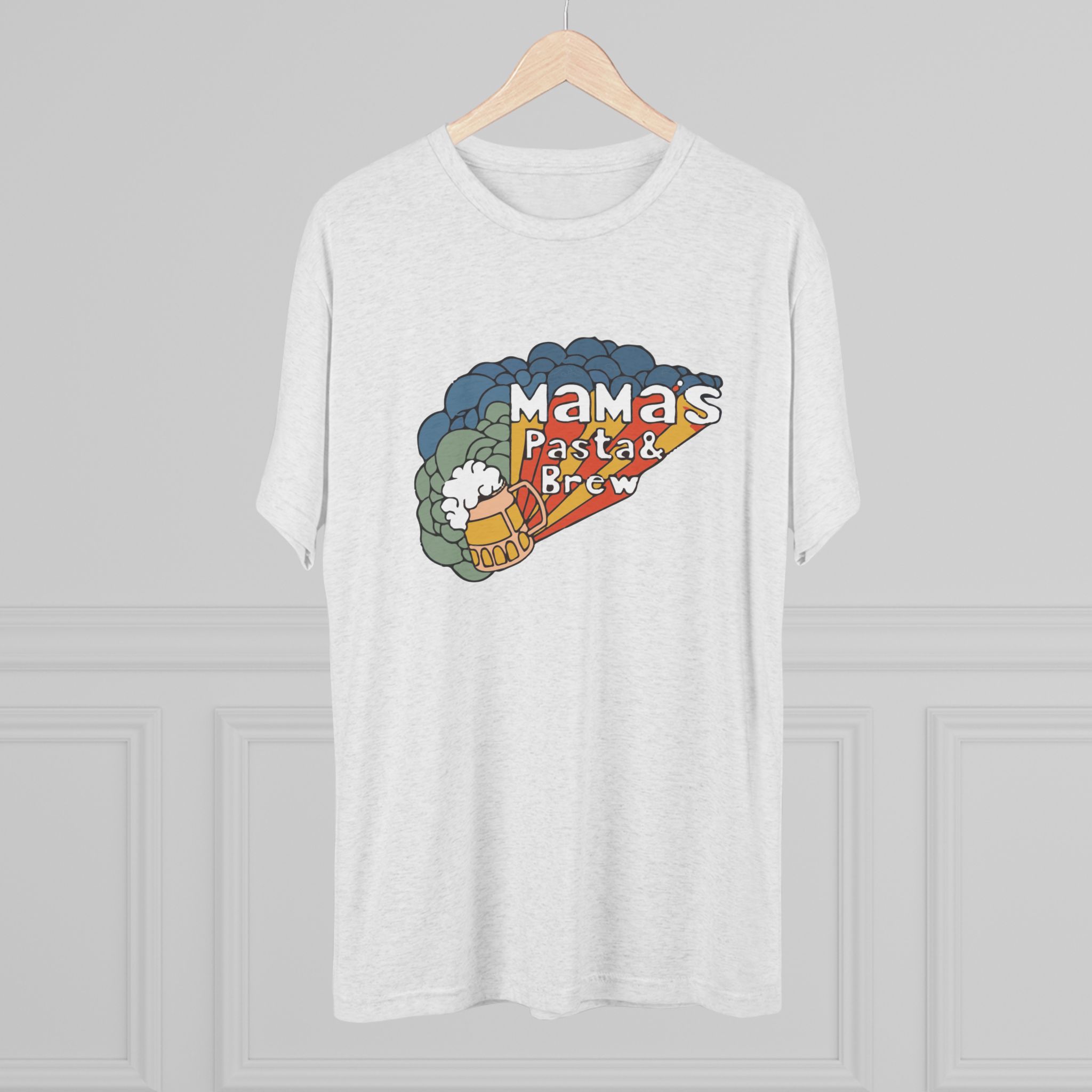 Mamas Pasta and Brew Unisex Softstyle T-Shirt