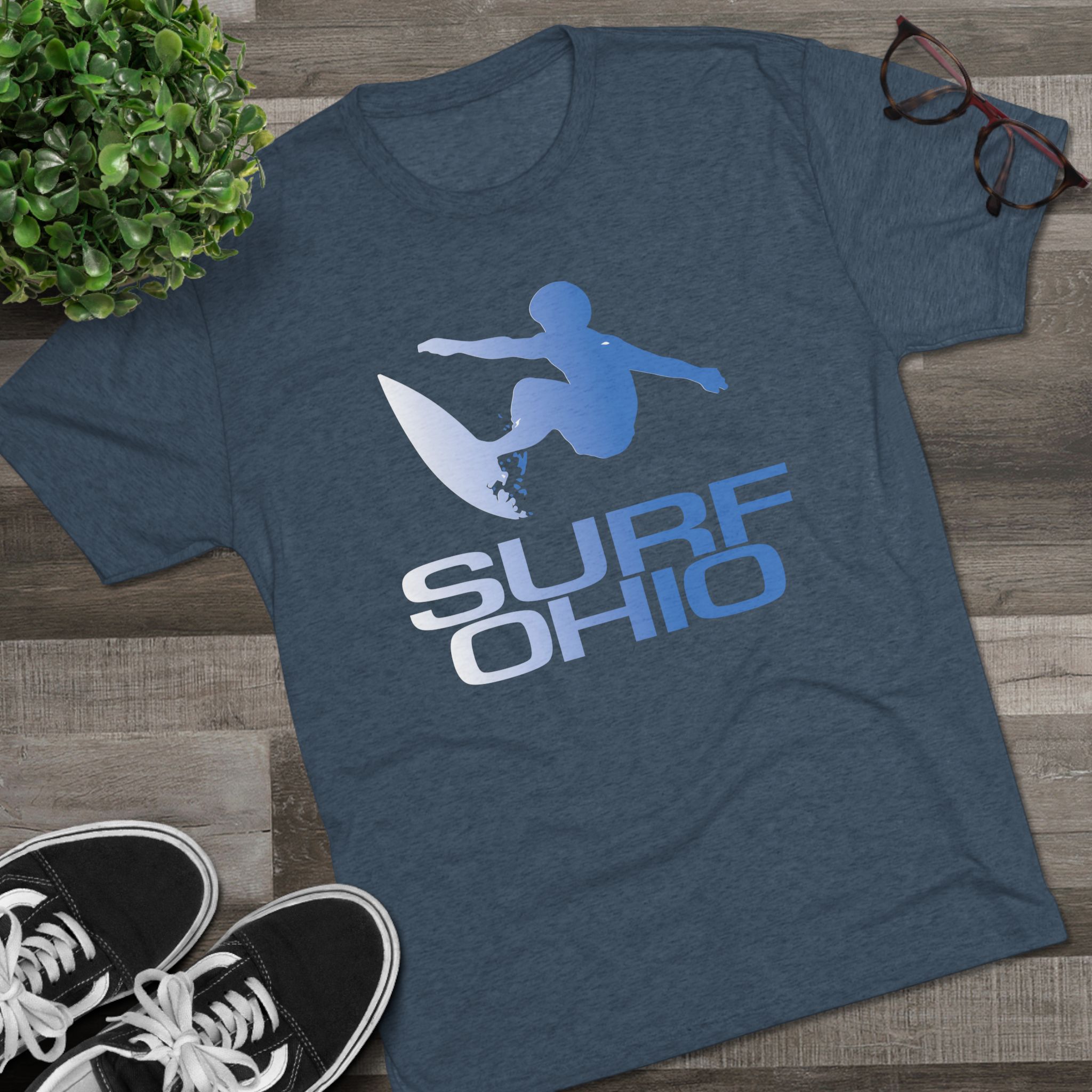 Vintage Surf Ohio T-Shirt Unisex Soft Style T-shirt