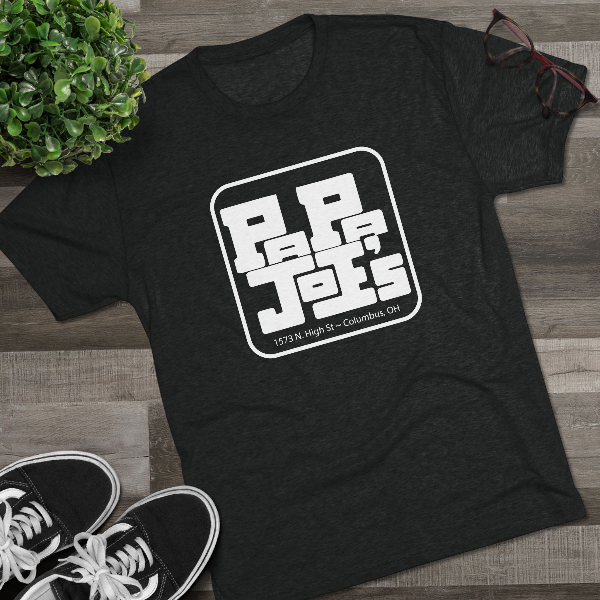 Papa Joes Buckeye Old School Unisex Softstyle T-Shirt