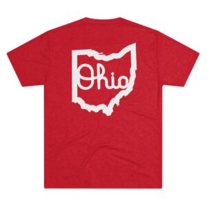 Ohio script state outline T-Shirt | Script Ohio