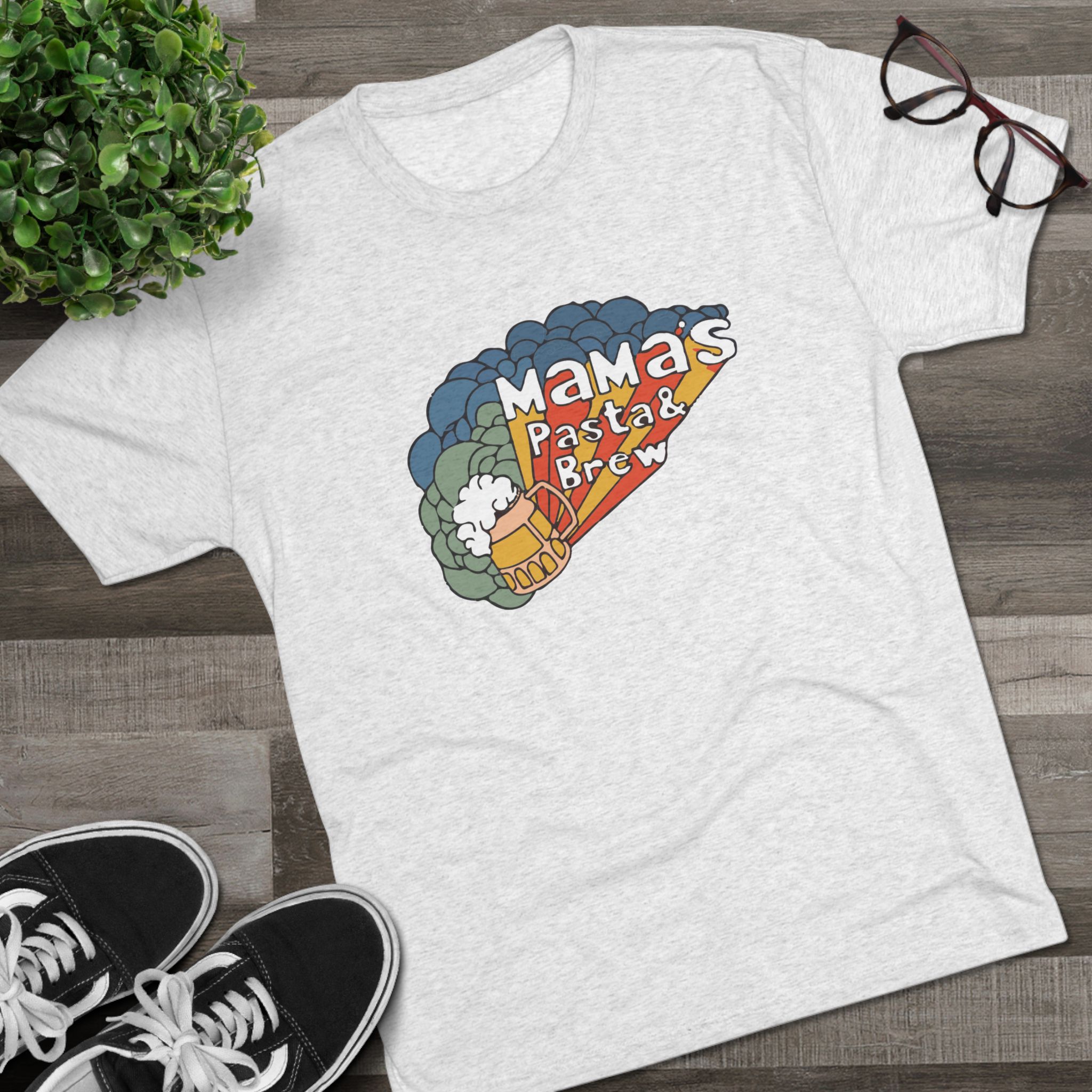 Mamas Pasta and Brew Unisex Softstyle T-Shirt