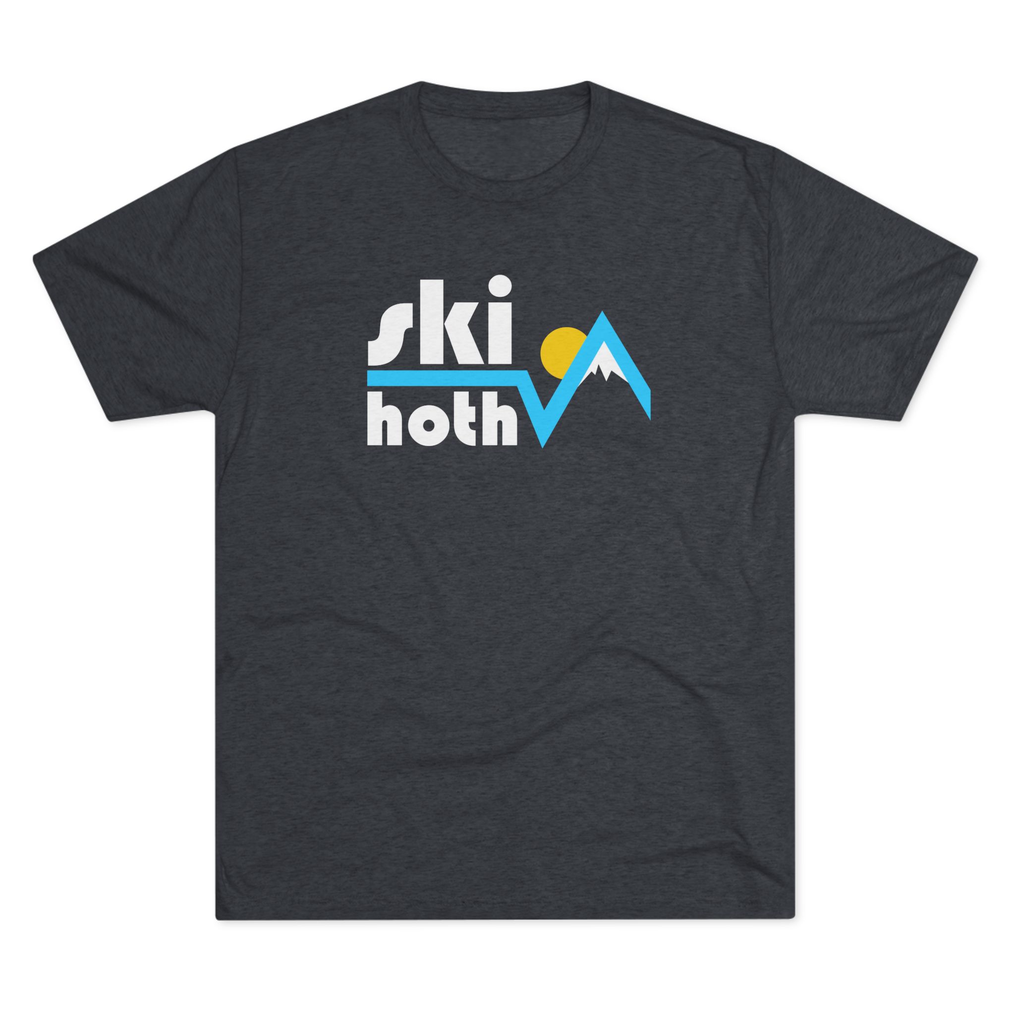 Ski Hoth logo tee T-Shirt | Retro mountain ski design