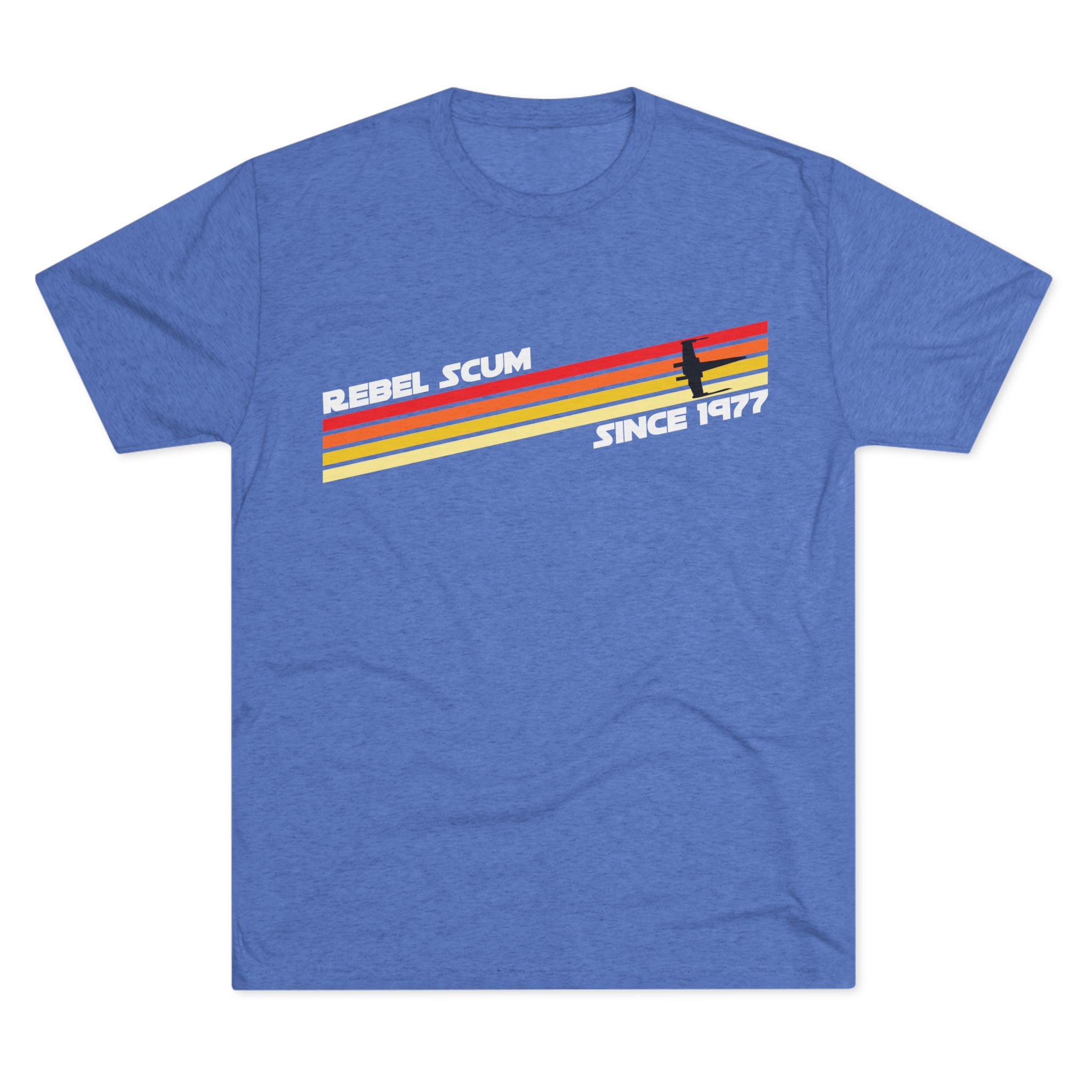 Rebel Scum Retro Stripes Tee | Since 1977