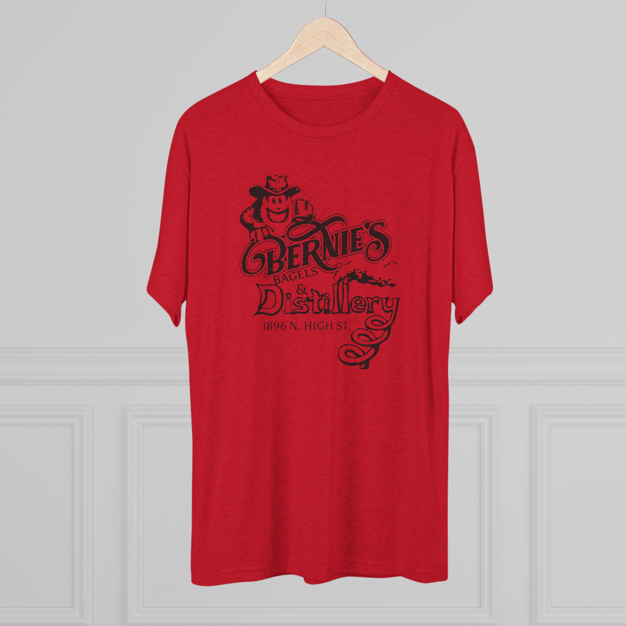 Bernie’s Bagels & Distillery Vintage Logo Tee