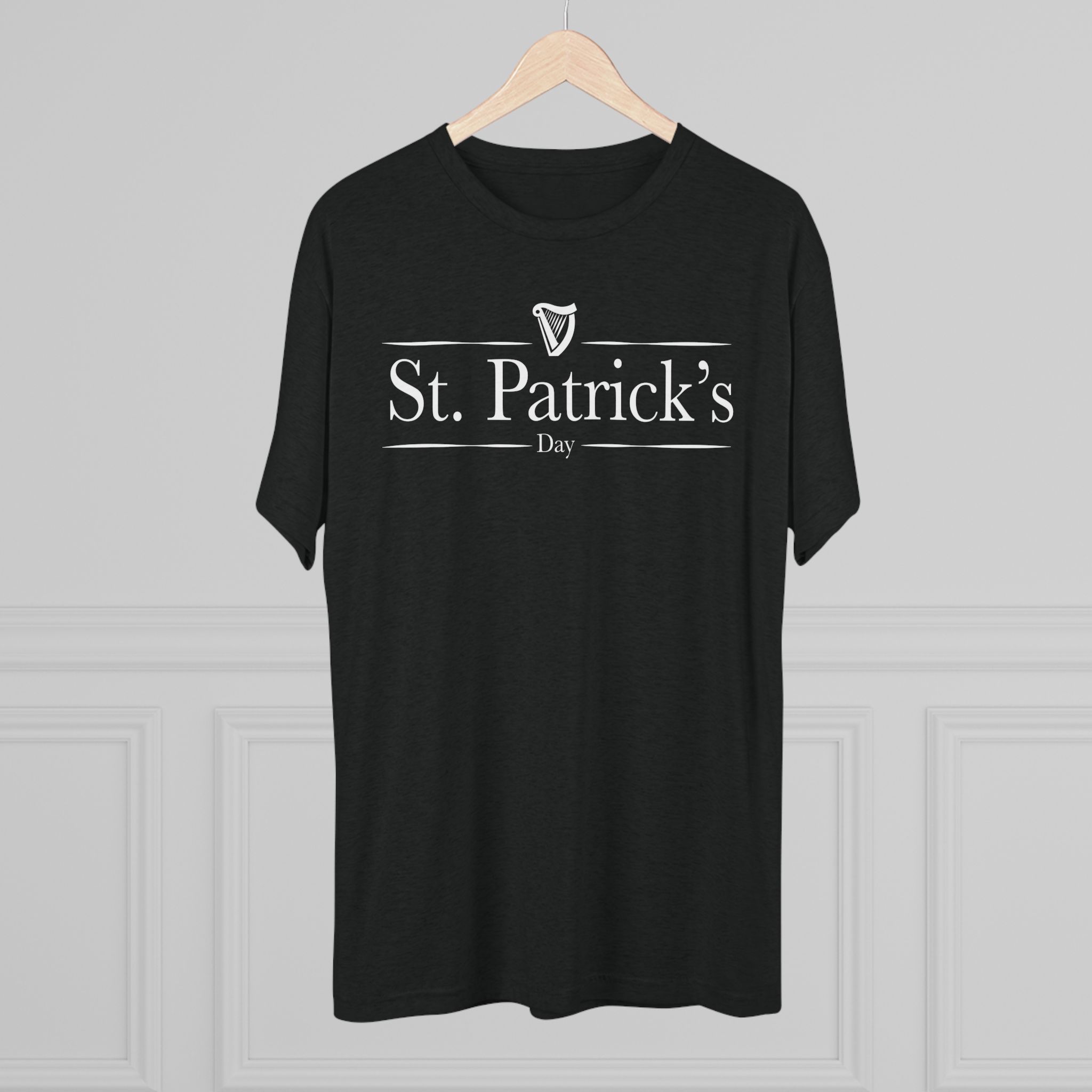 St. Patrick's Day Shamrock Logo T-Shirt | Irish Holiday Tee