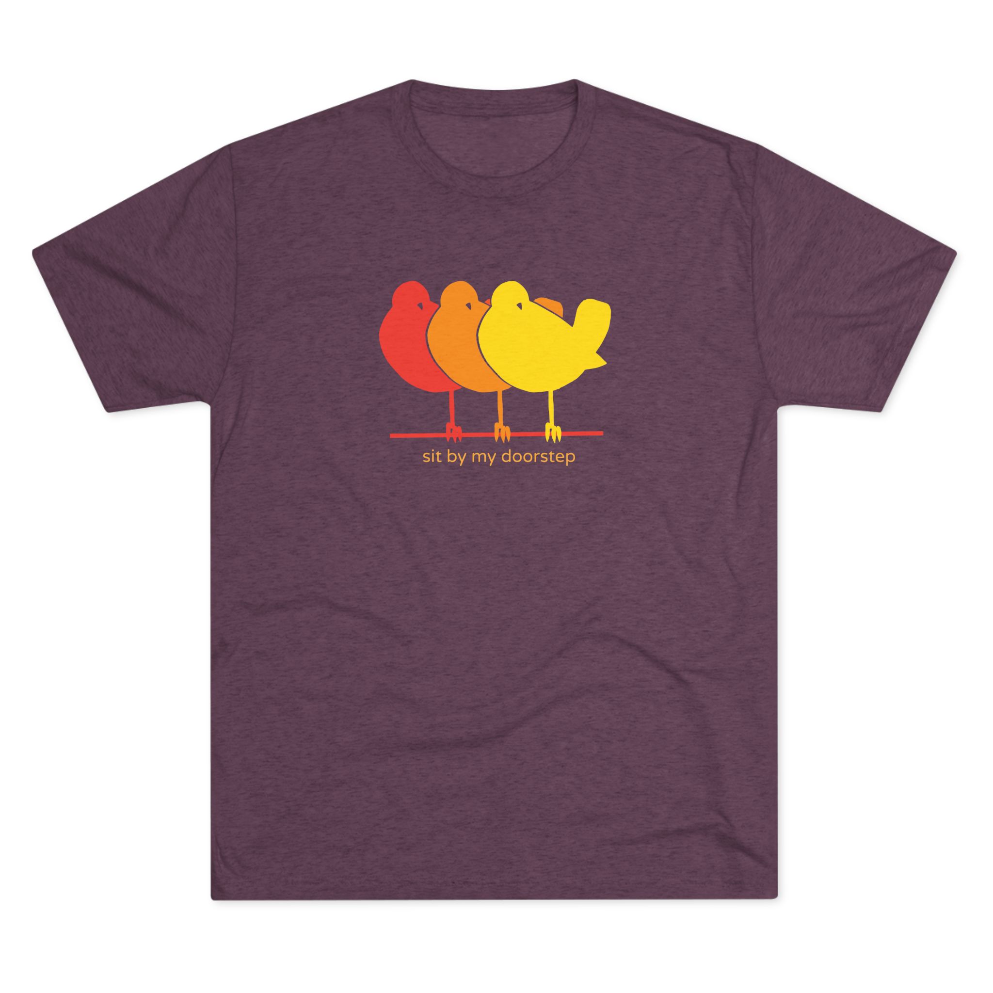 Three Little Birds Tee | Minimal Retro Reggae Silhouette