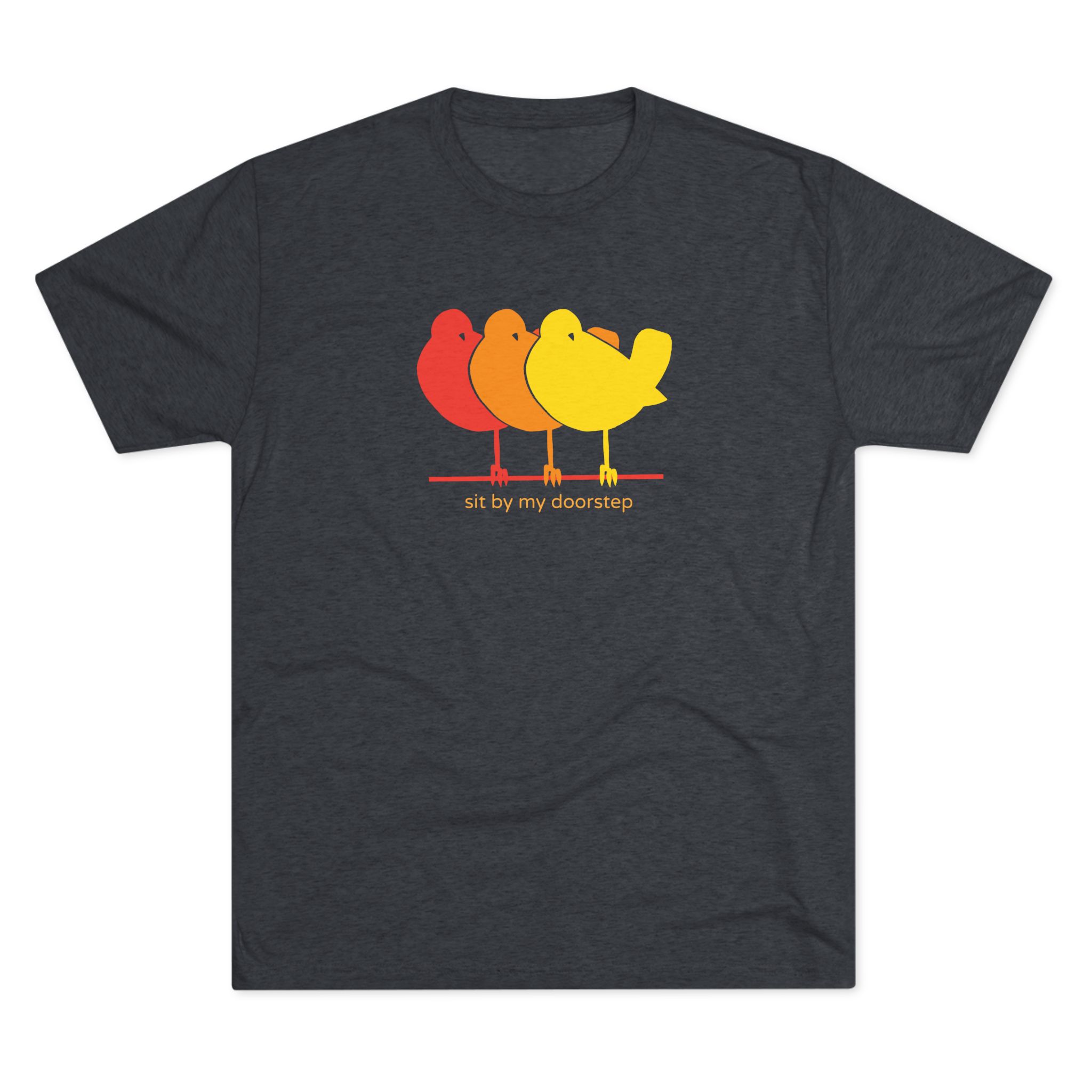 Three Little Birds Tee | Minimal Retro Reggae Silhouette