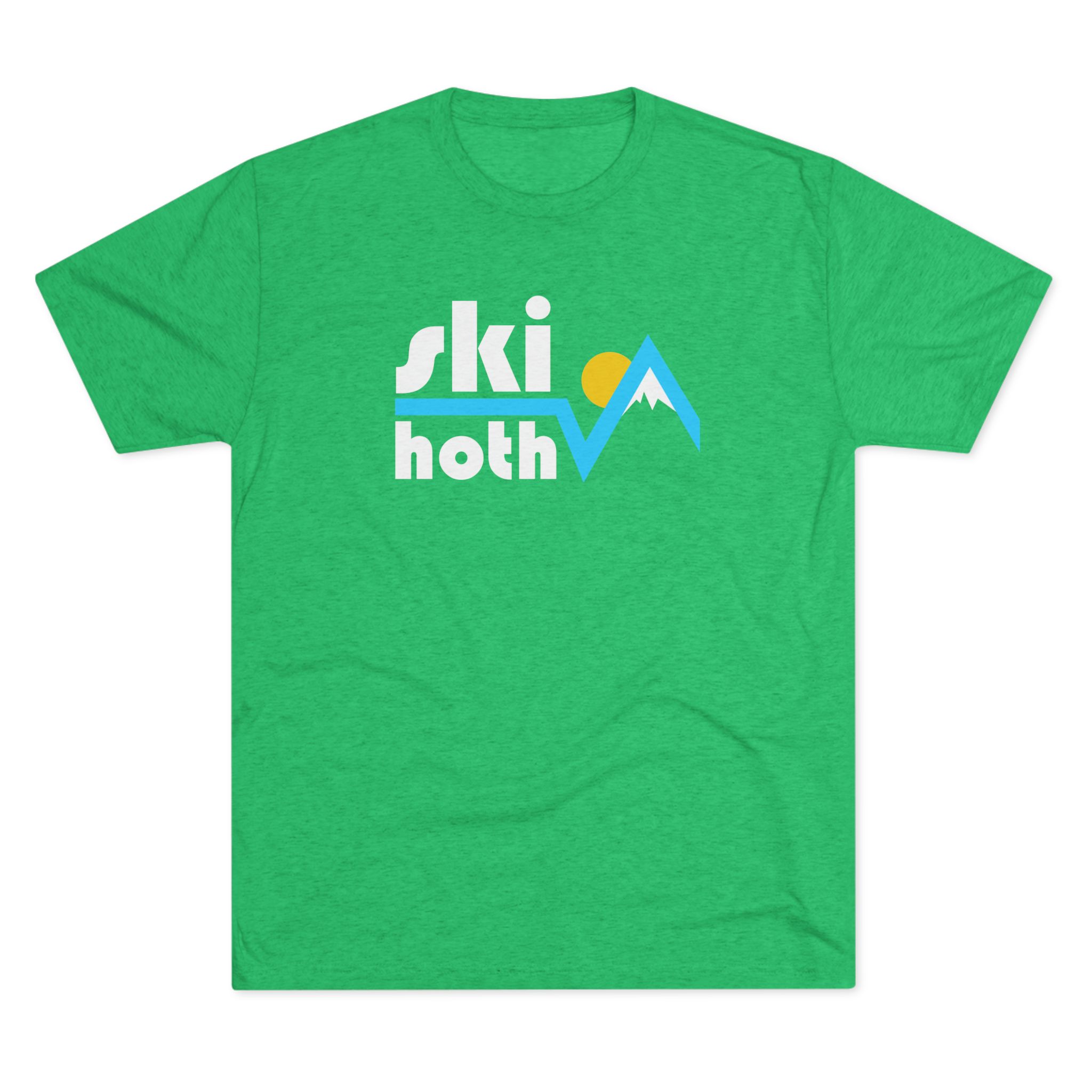 Ski Hoth logo tee T-Shirt | Retro mountain ski design