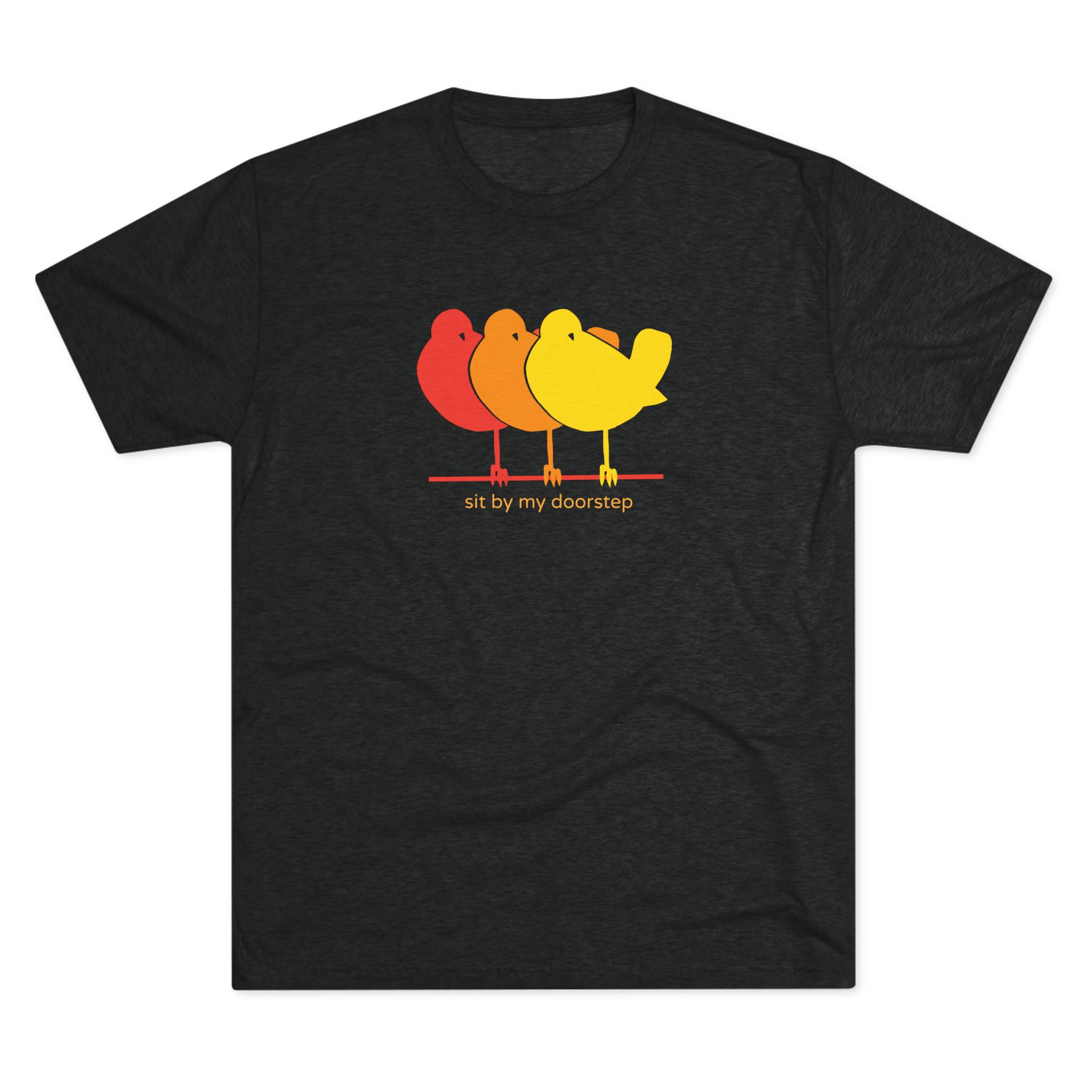 Three Little Birds Tee | Minimal Retro Reggae Silhouette