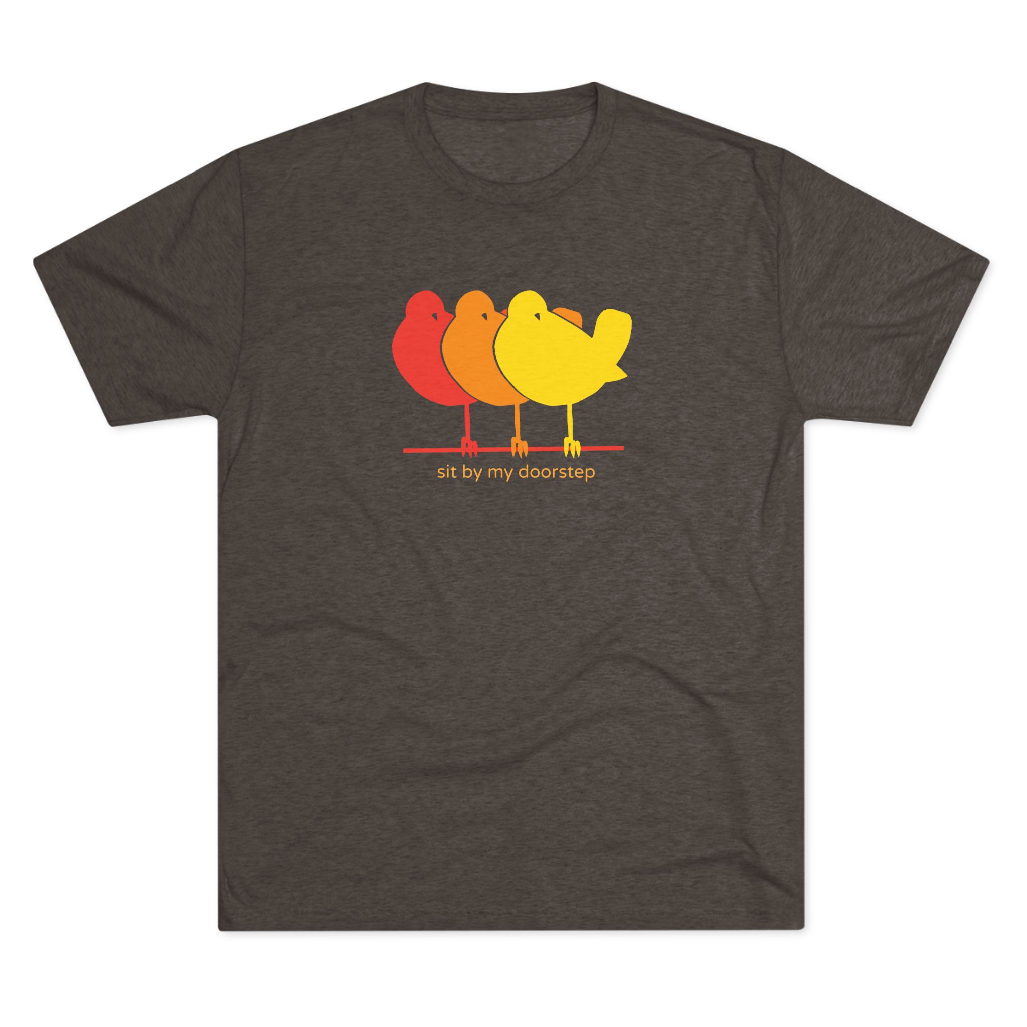 Three Little Birds Tee | Minimal Retro Reggae Silhouette