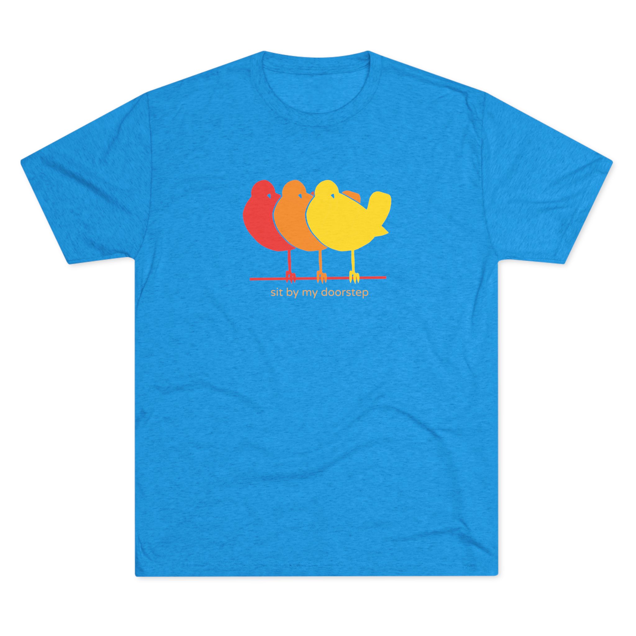 Three Little Birds Tee | Minimal Retro Reggae Silhouette