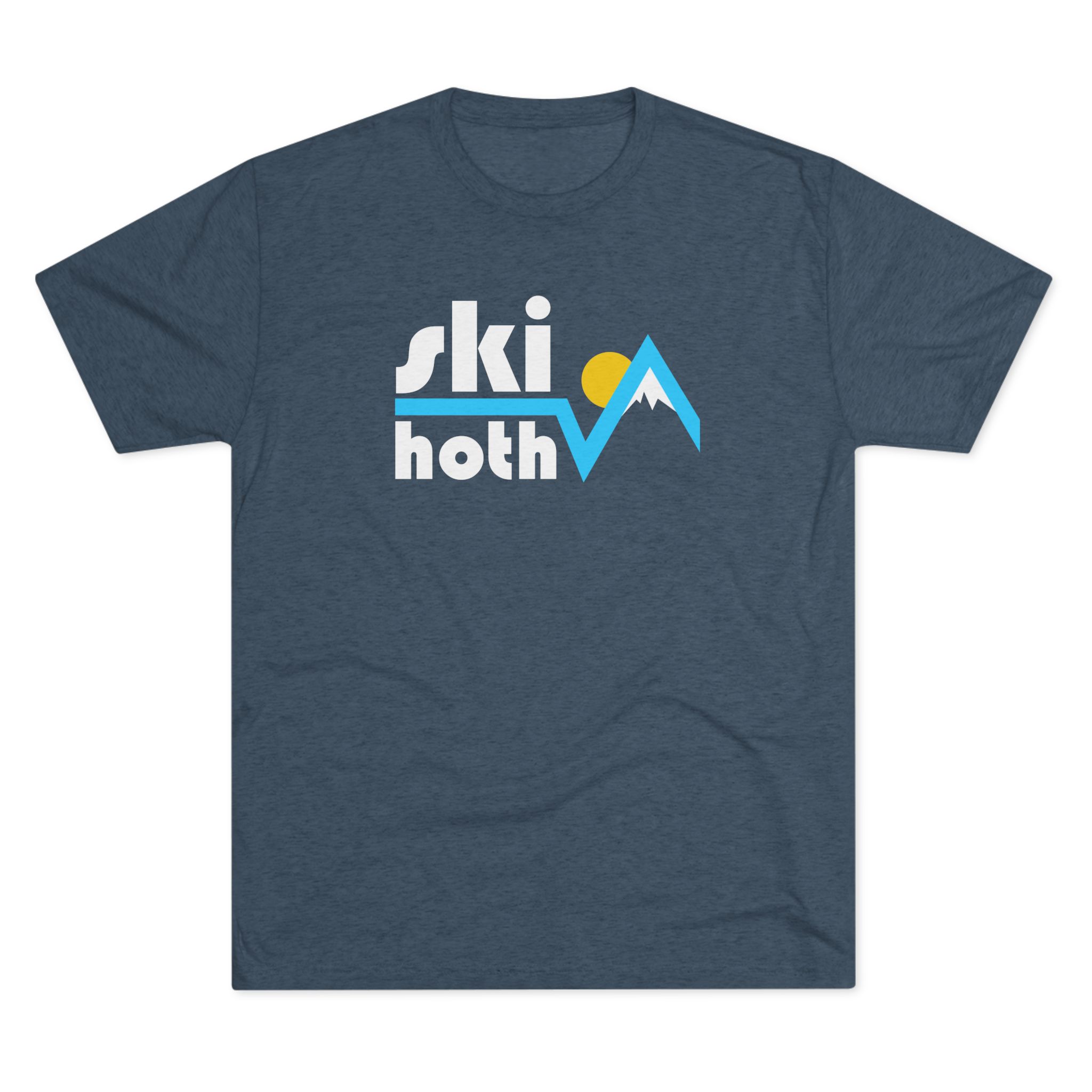 Ski Hoth logo tee T-Shirt | Retro mountain ski design
