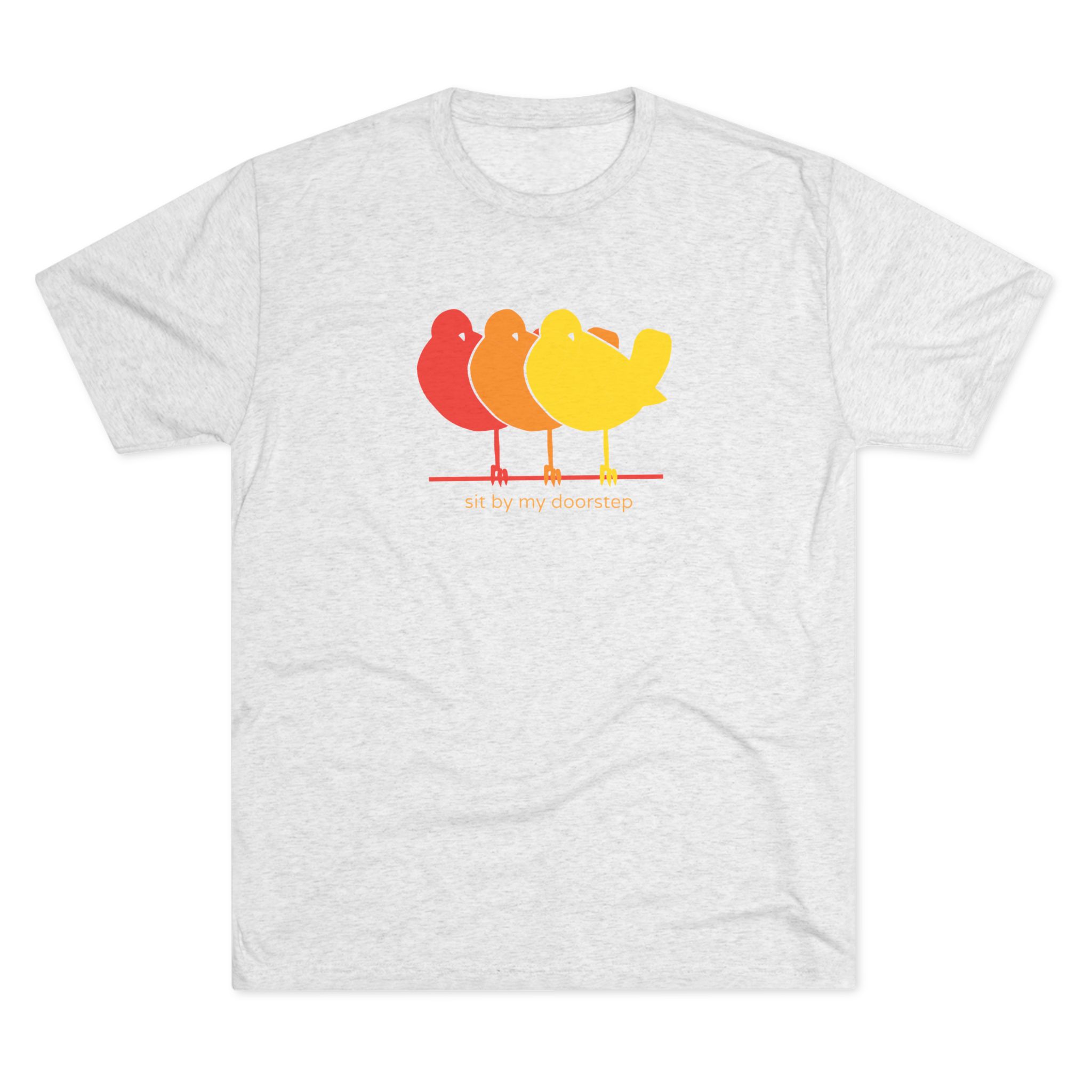 Three Little Birds Tee | Minimal Retro Reggae Silhouette